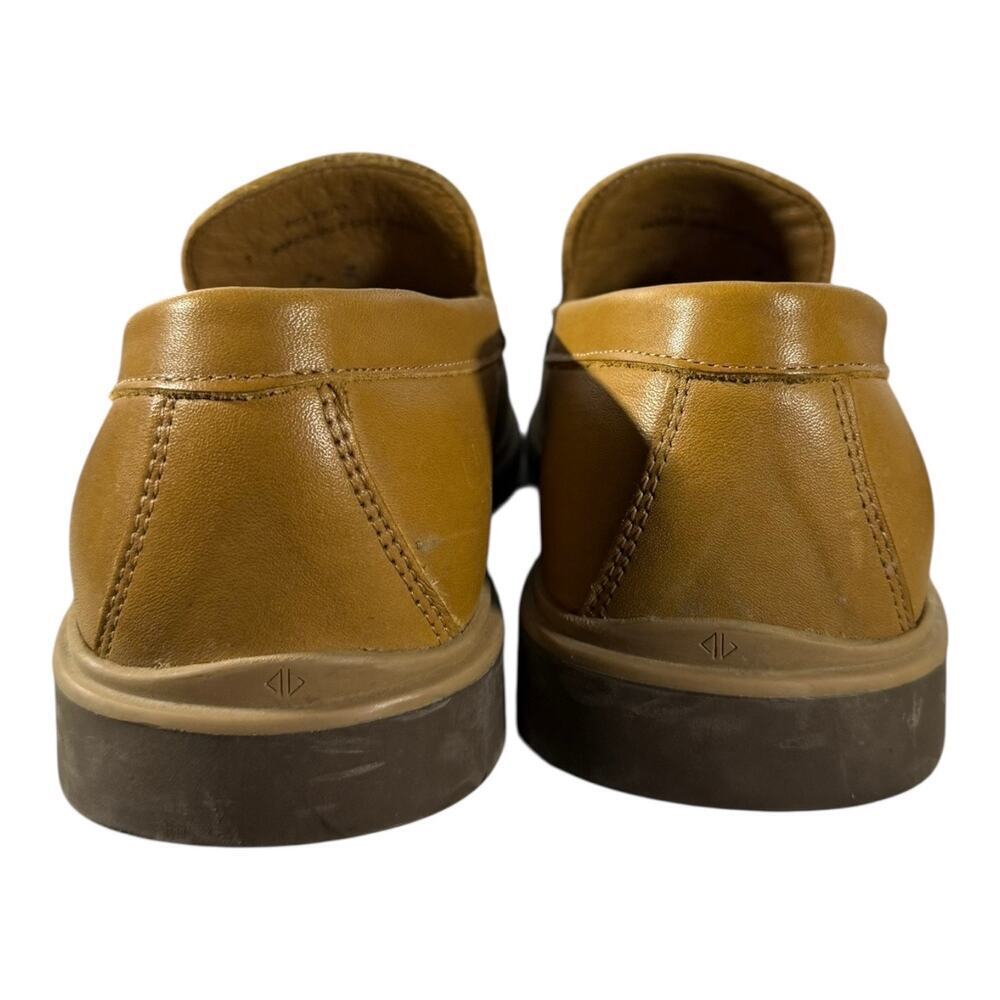AmberJack Men’s The Loafer Slip On Leather Shoes Brown 7 Made In Portugal - Picture 6 of 9